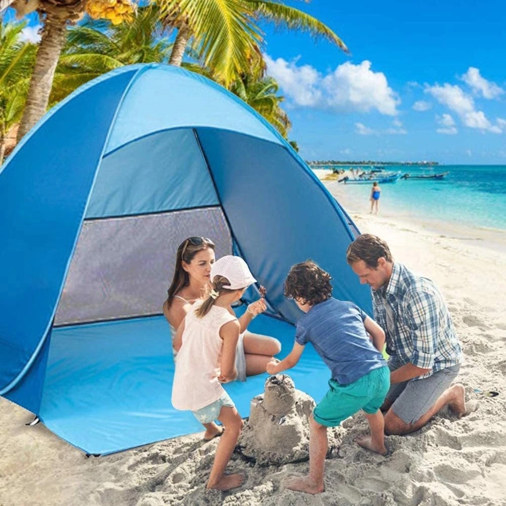 Gazebo Pop Up - Quick Automatic Opening beach tent sun