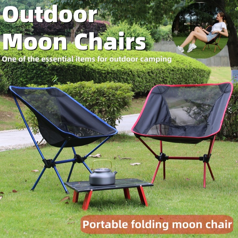 Outdoor Furniture Cheap - Portable outdoor folding chair, ultra-light camping