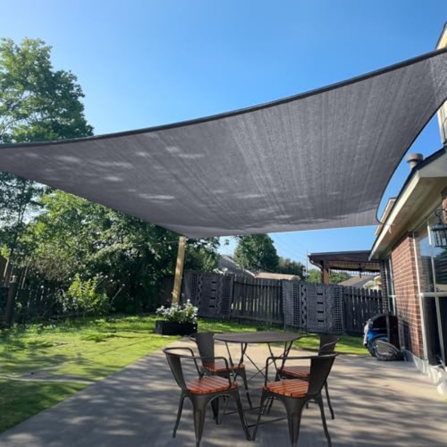 Sun Sail Shade - Large Sun Shade Sail 16' x