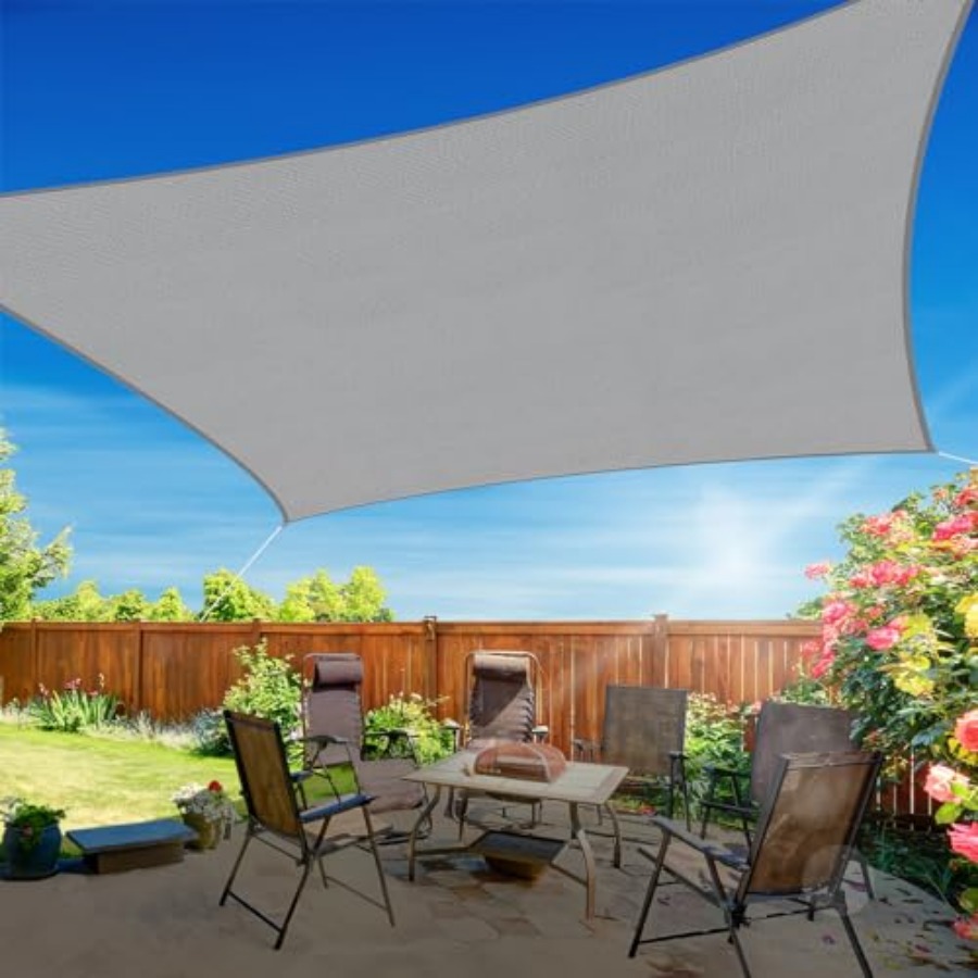 Sun Sail Shade - Sun Shade Sail, UV Protection Outdoor