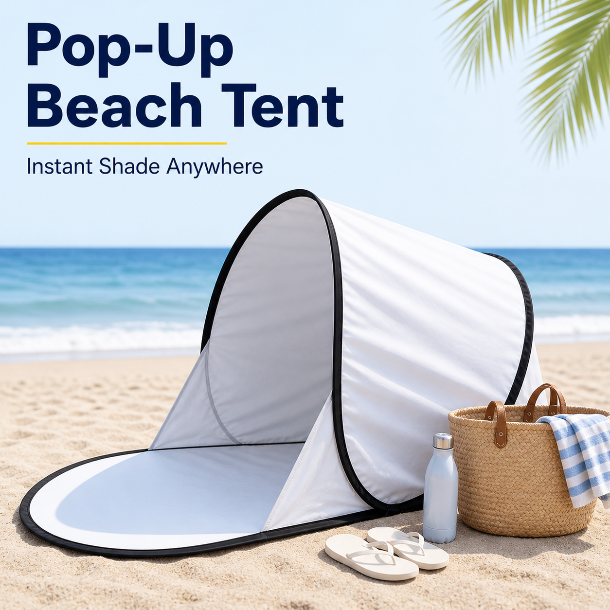 Gazebo Pop Up - Outdoor portable automatic pop-up beach tent,