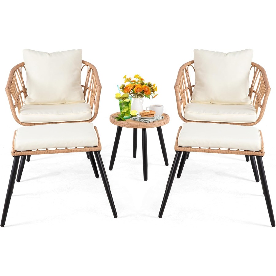 Outdoor Furniture In - 5 Piece Patio Furniture Set Outdoor