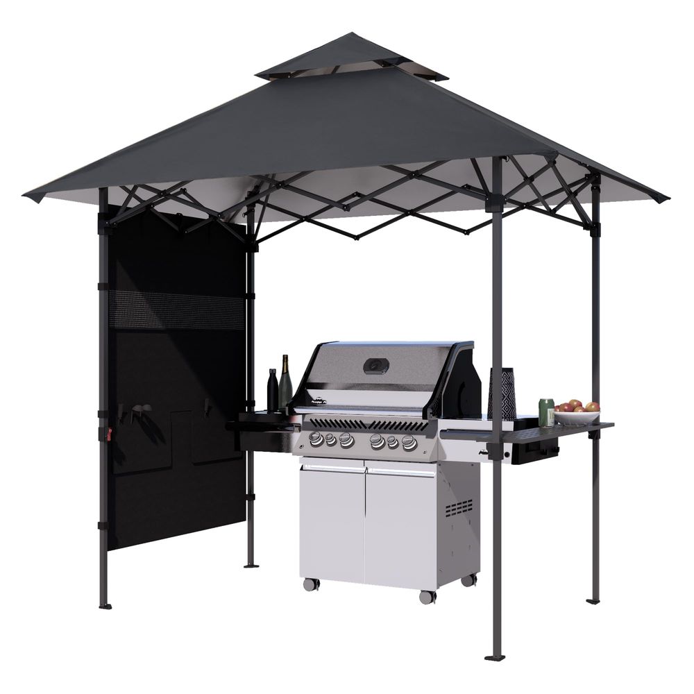 Gazebo Pop Up - 8x5 Pop Up Grill Gazebo Outdoor