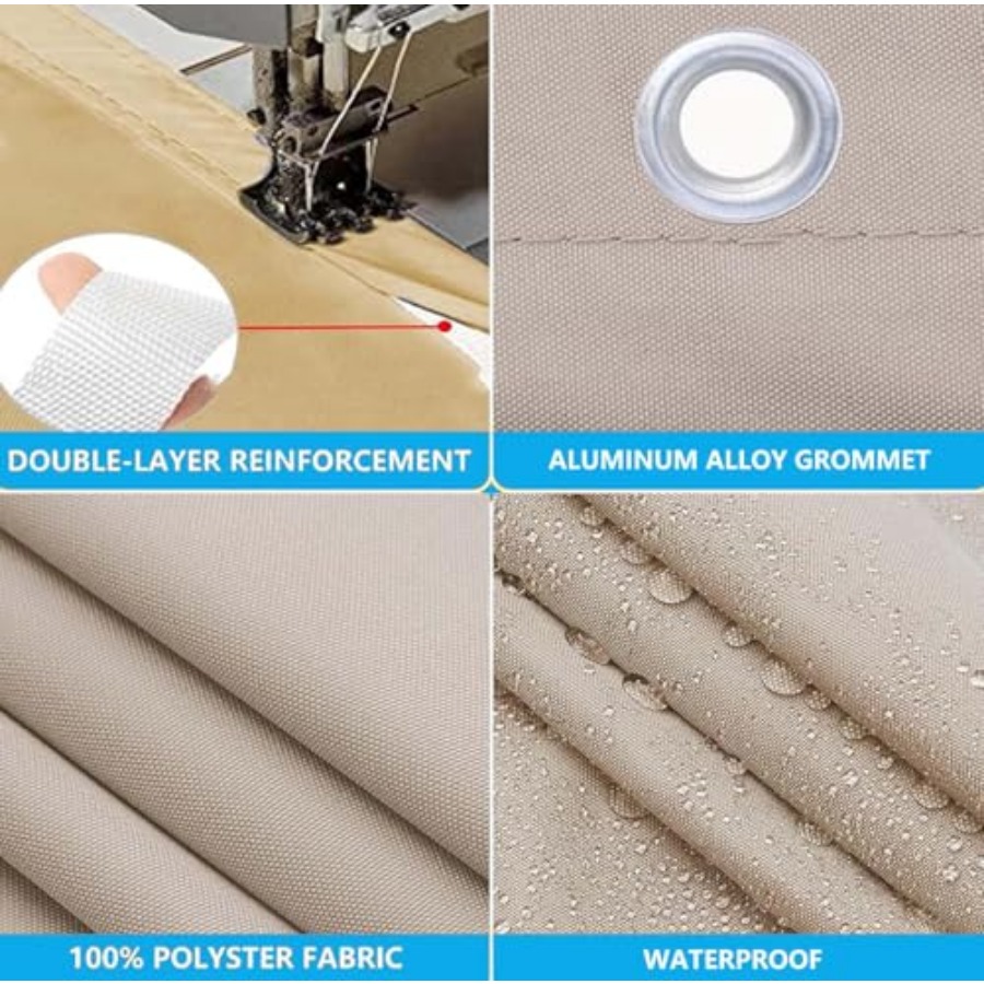 Sun Shade Cloth with Grommets  - Sun Sail Shade avis et prix