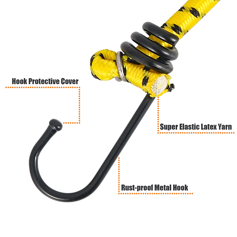 6Pcs Outdoor Camping Elastic R - Outdoor Furniture Rope avis et prix