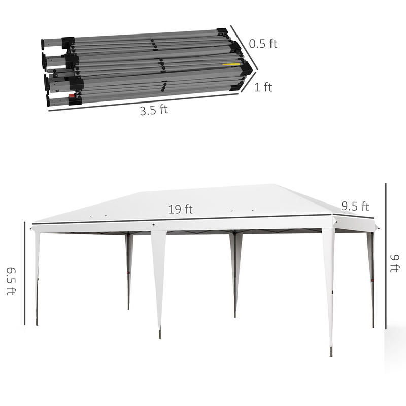 10' x 19.2' Outdoor Gazebo Pop - Gazebo Pop Up avis et prix