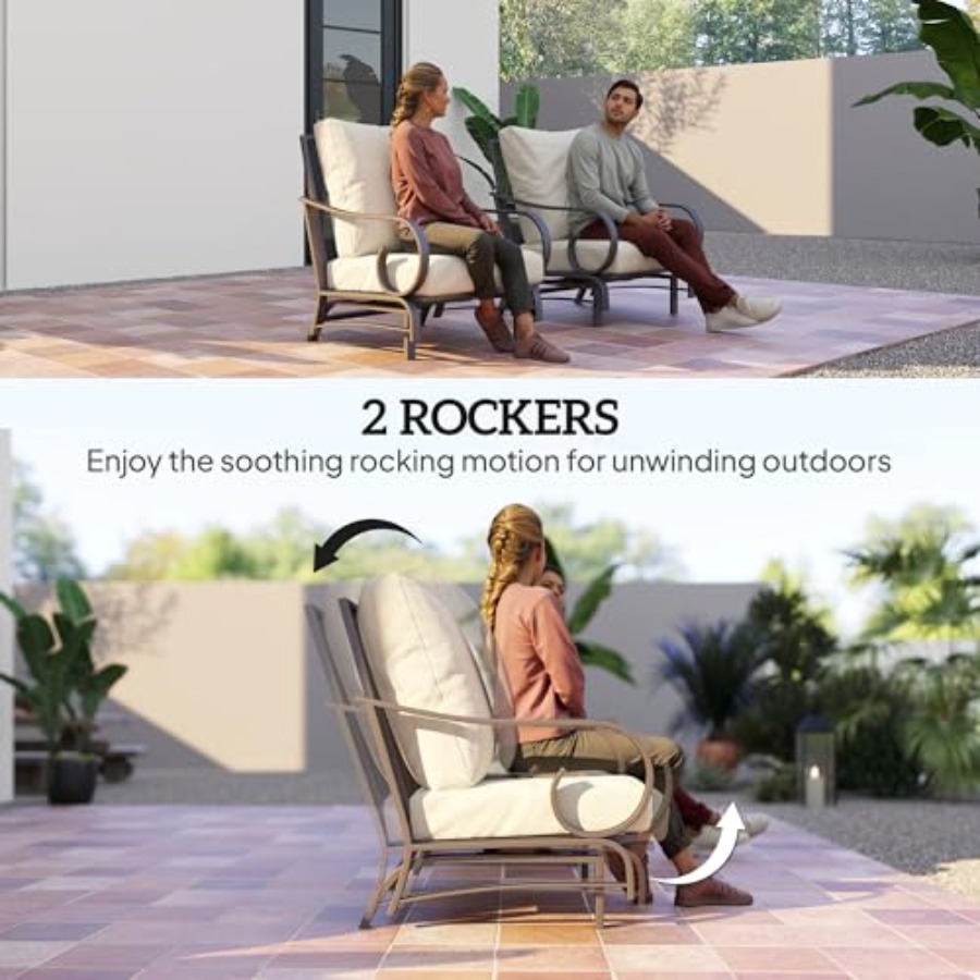 5 Piece Patio Furniture Set wi - Outdoor Furniture Diy avis et prix