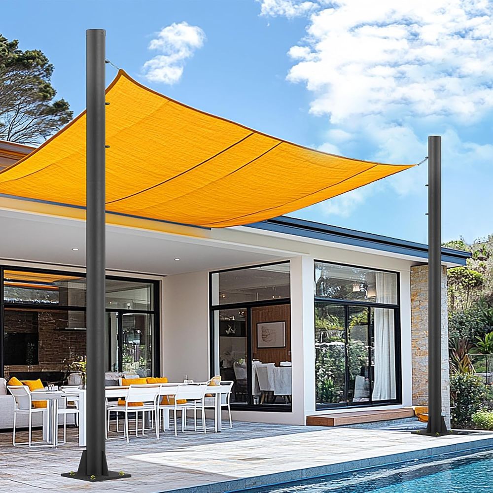2 Pack Shade Sail Poles, 10 FT - Sun Sail Shade avis et prix