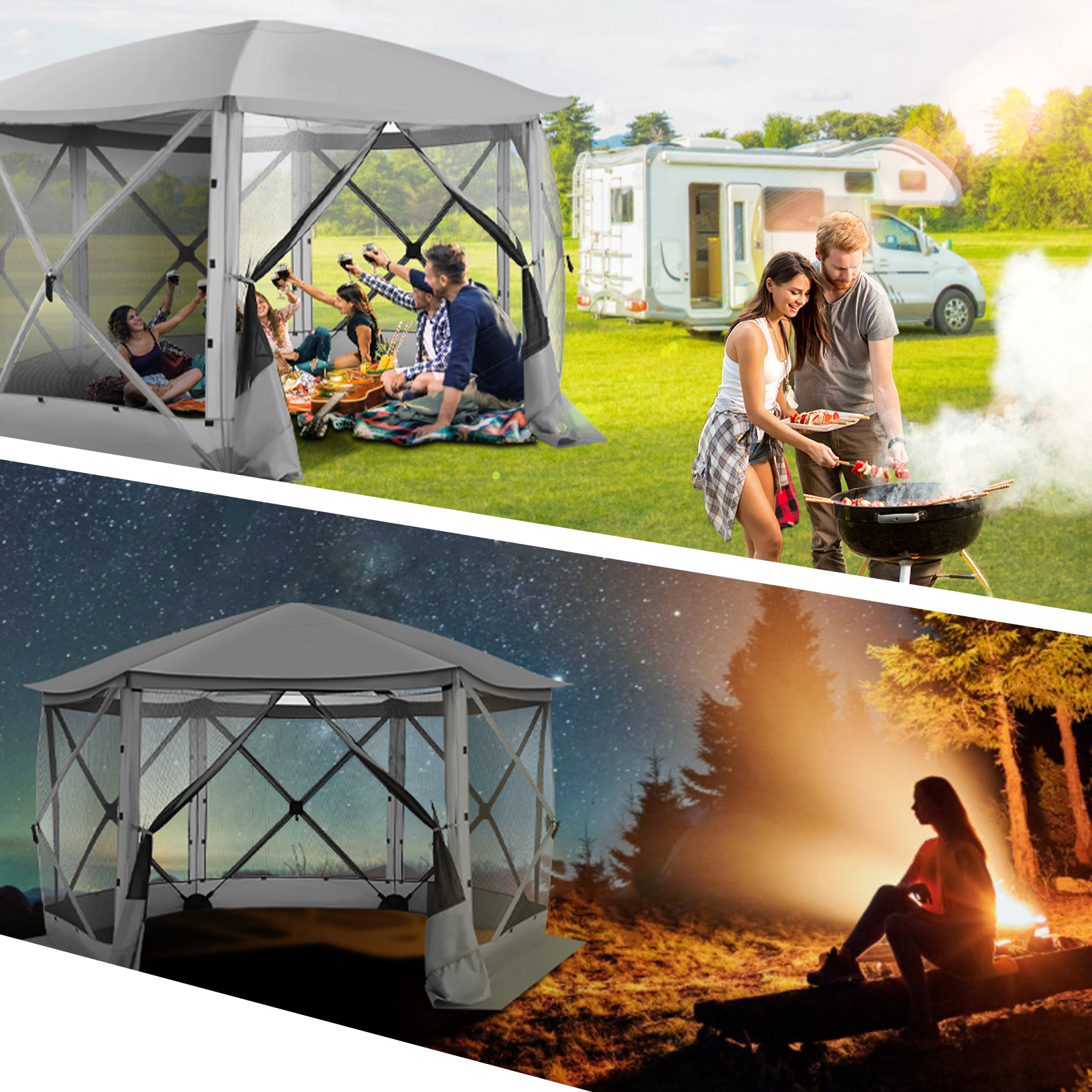 Pop up Gazebo Screen Tent Scre - Gazebo Pop Up avis et prix