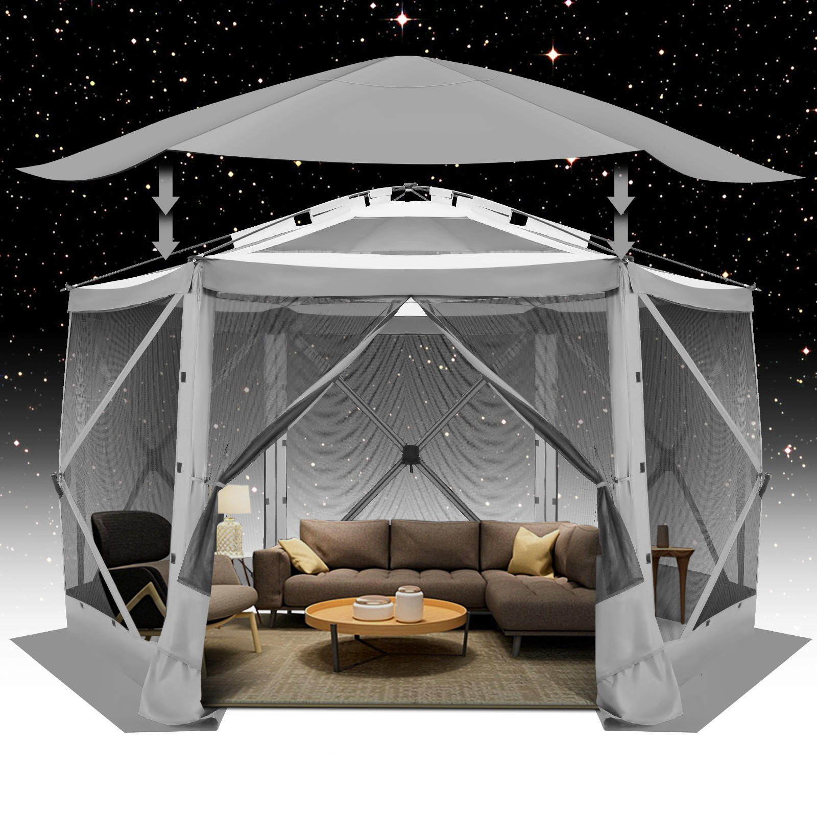 Pop up Gazebo Screen Tent Scre - Gazebo Pop Up avis et prix