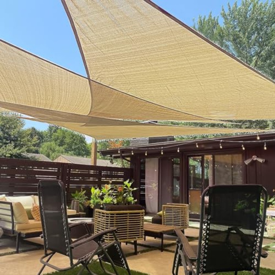 16' x 16' x 16' Triangle Sun S - Sun Sail Shade avis et prix