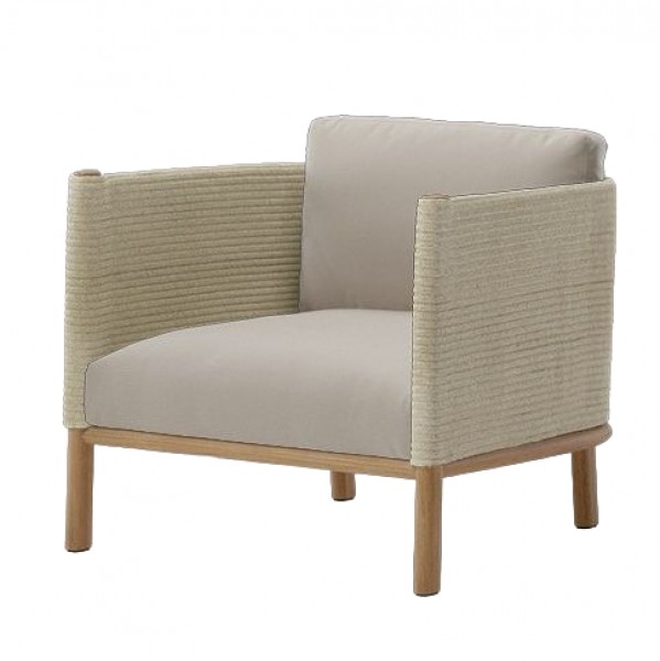 Teak Wood Frame Rope Weaving Q - Outdoor Furniture Quick Dry avis et prix