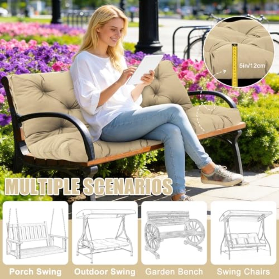 Patio Swing Cushions for Outdo - Outdoor Furniture Quick Dry avis et prix