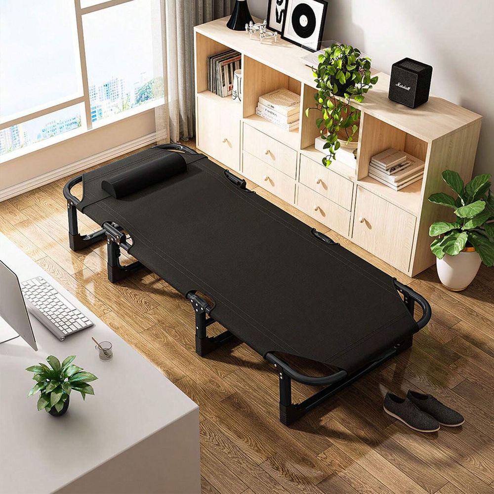 Cot, 4 Positions Adjustable Re - Outdoor Furniture Cheap avis et prix