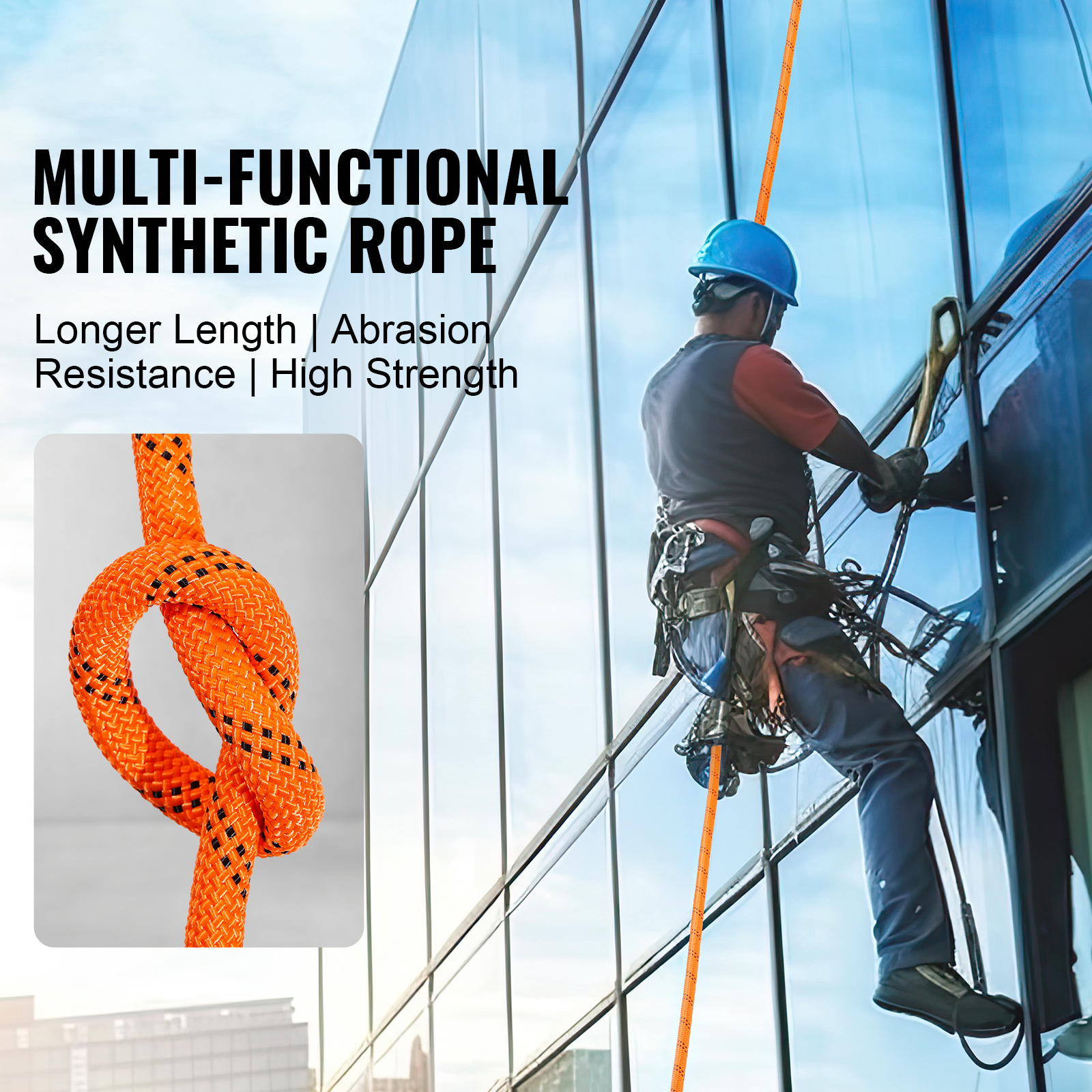 SucceBuy 120ft Dual-Weave Poly - Outdoor Furniture Rope avis et prix
