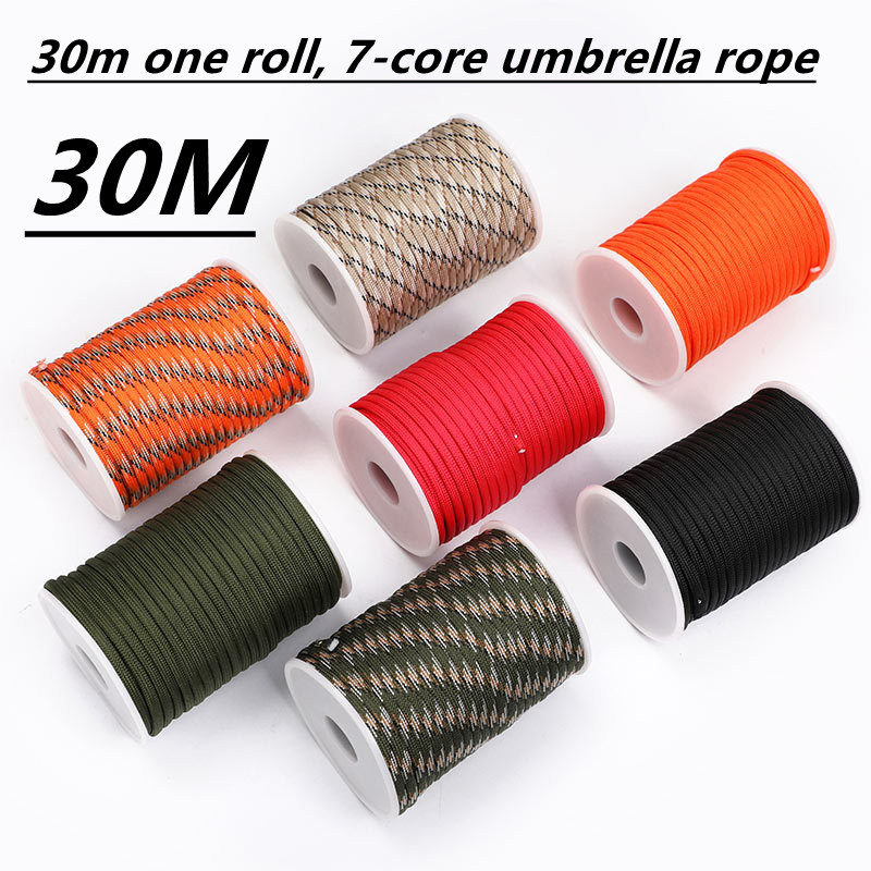5M/15M/30M 7-Core 550 Paracord - Outdoor Furniture Rope avis et prix