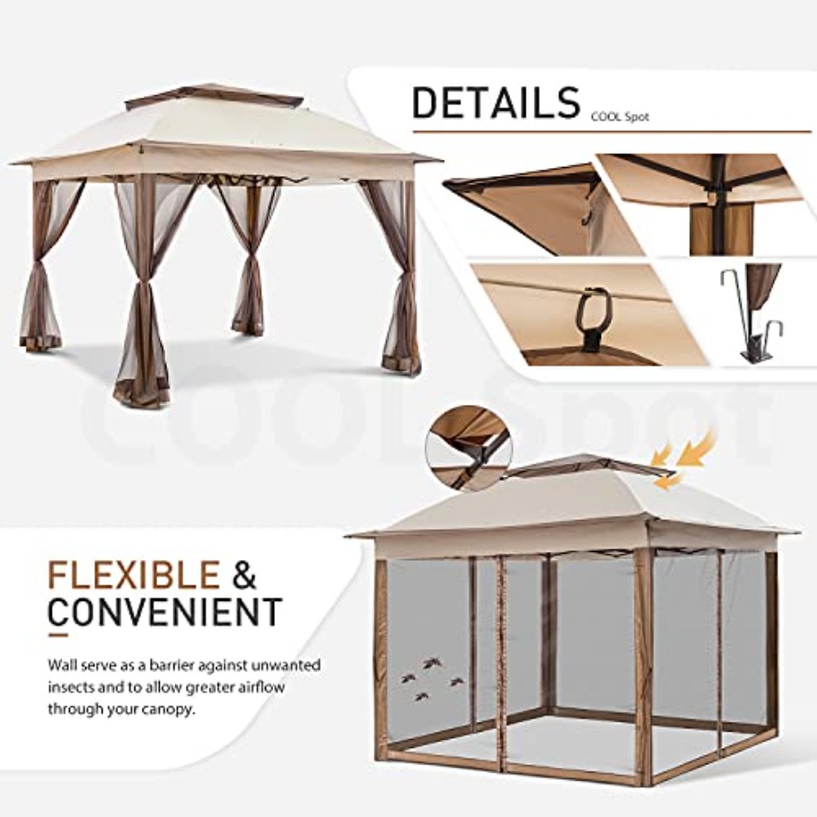 Outdoor pop up gazebo for back - Gazebo Pop Up avis et prix