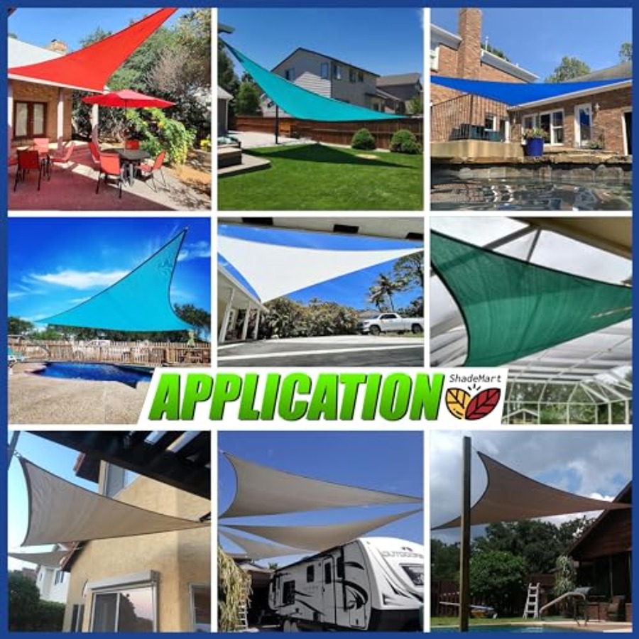 24' x 24' x 24' Sun Shade Sail - Sun Sail Shade avis et prix