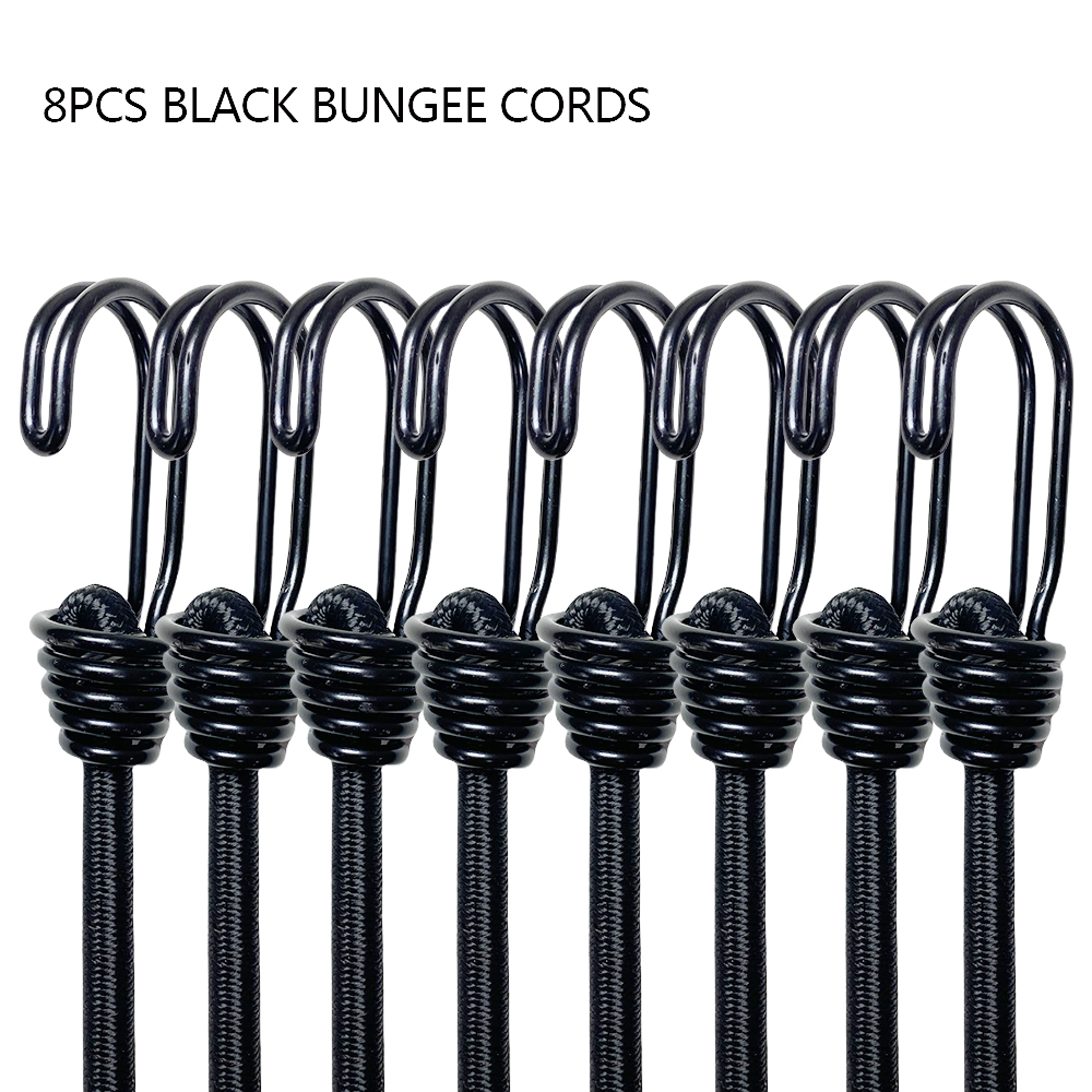 8Pcs 60cm Camping Bungee Cord  - Outdoor Furniture Rope avis et prix