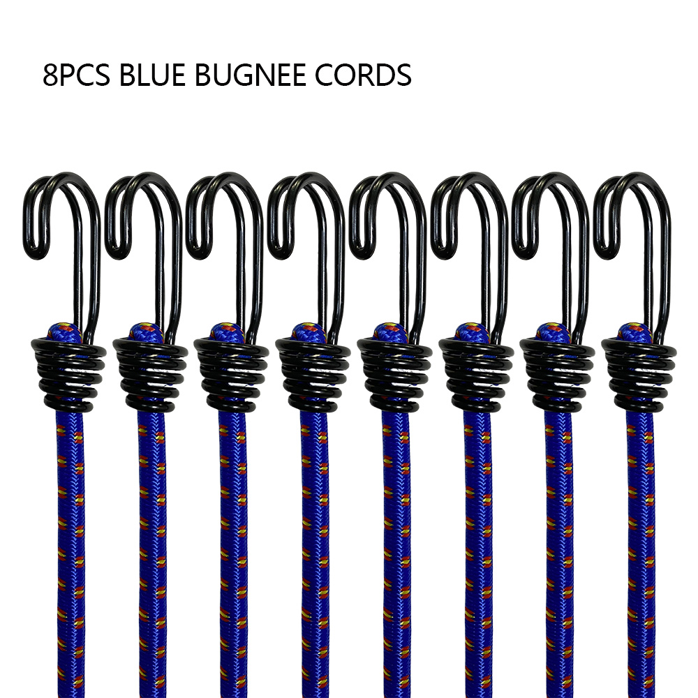 8Pcs 60cm Camping Bungee Cord  - Outdoor Furniture Rope avis et prix
