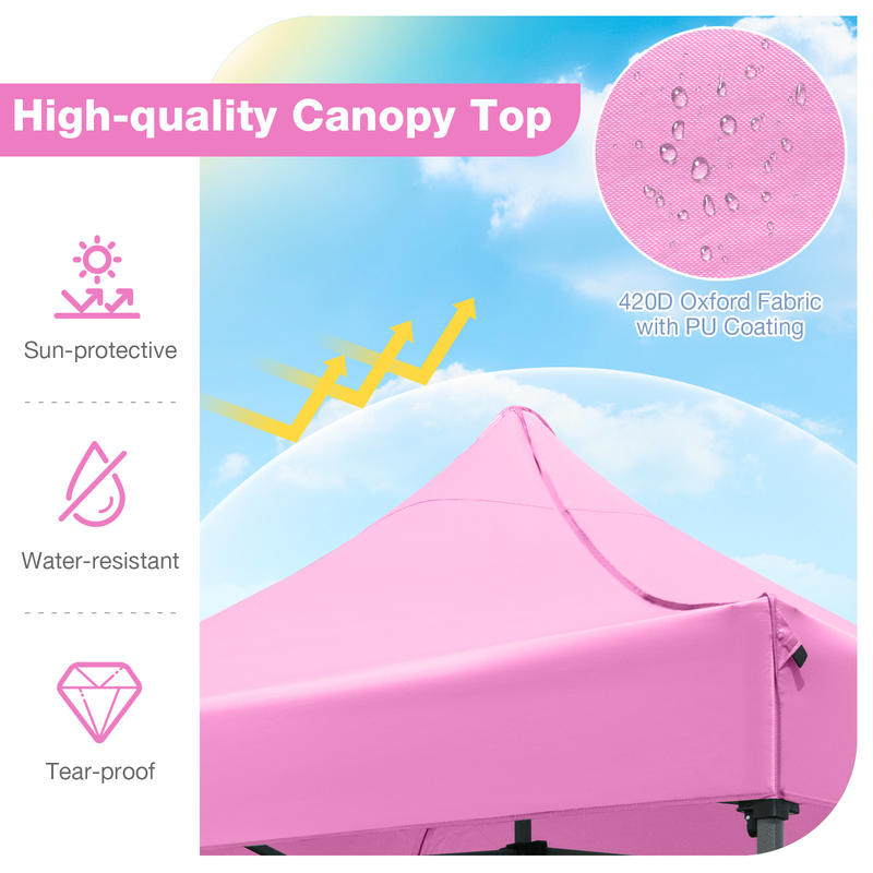 10 x 10 FT Outdoor Pop up Cano - Gazebo Pop Up avis et prix