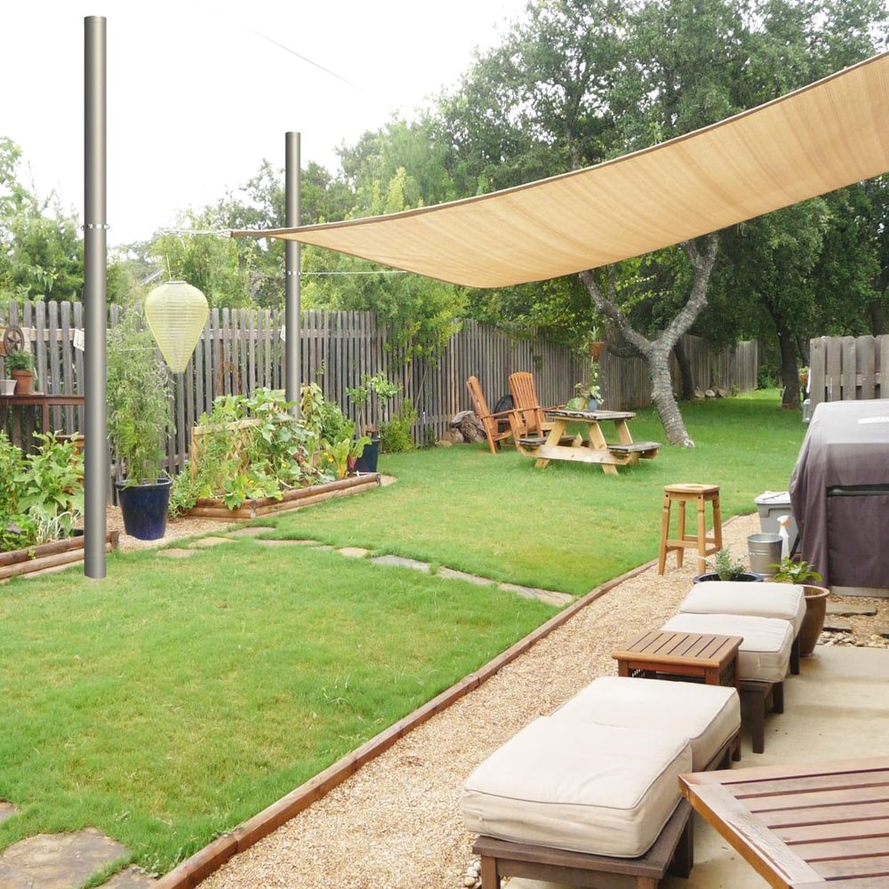Shade Sail Poles, Heavy Duty S - Sun Sail Shade avis et prix