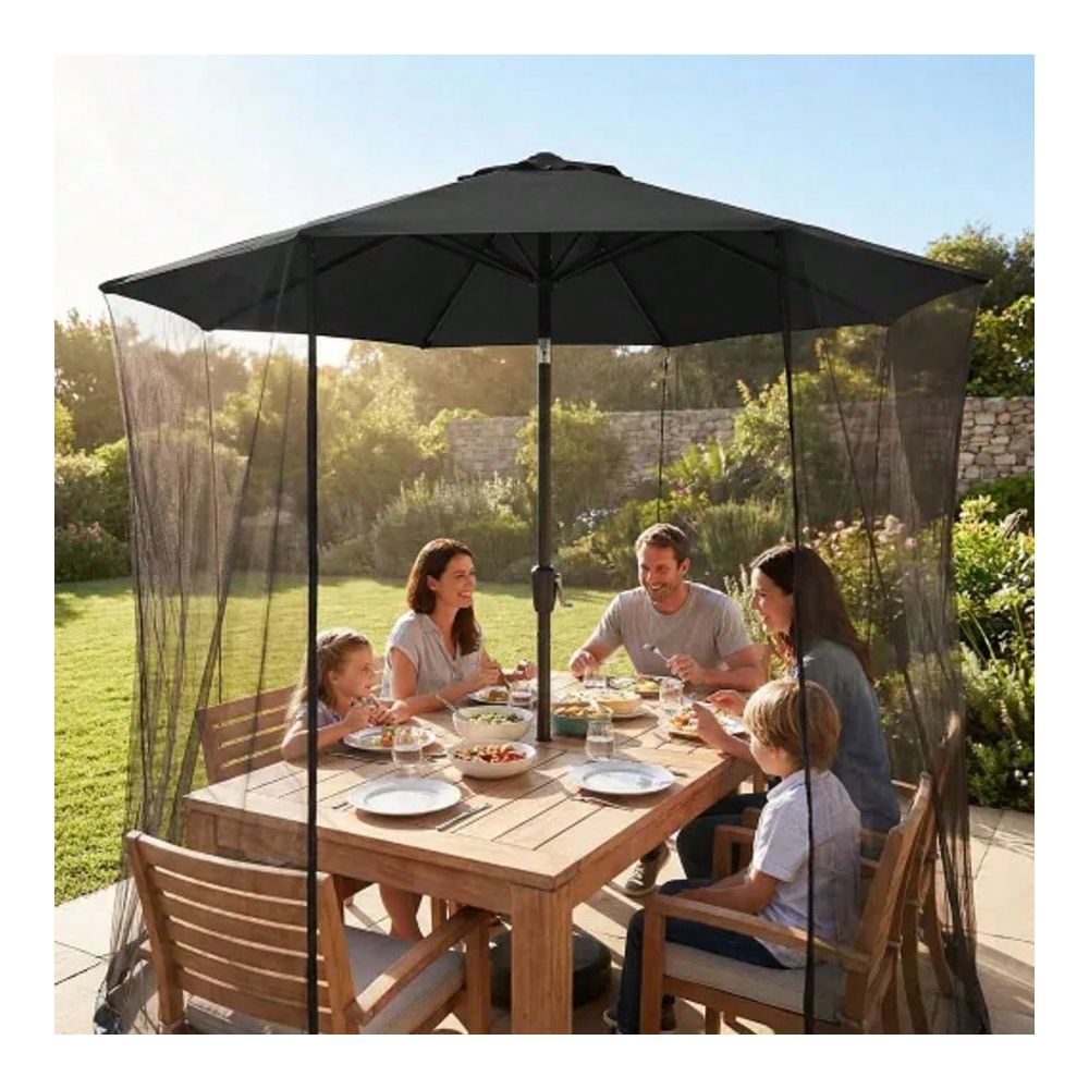 Center Pole Patio Umbrella Wit - Sun Sail Shade avis et prix