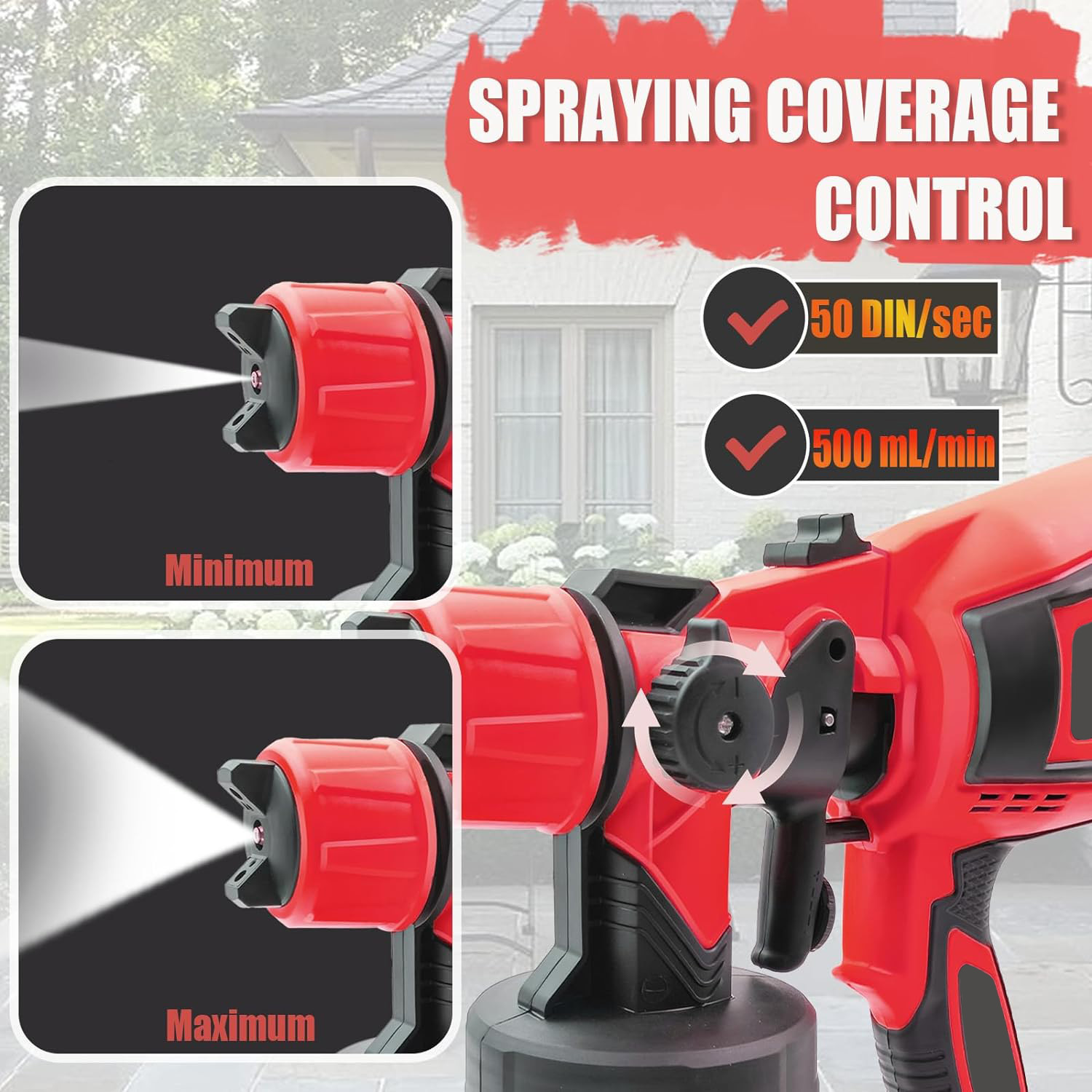 Home DIY Cordless Paint Spraye - Outdoor Furniture Diy avis et prix
