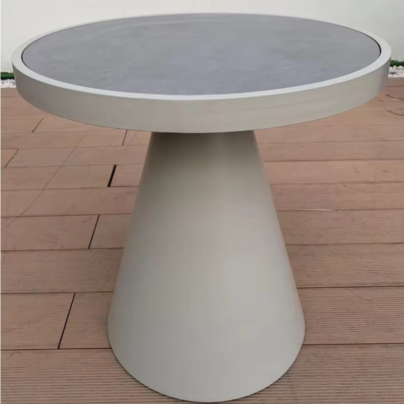 Modern Nordic Round Coffee Tab - Outdoor Furniture Japanese Style avis et prix