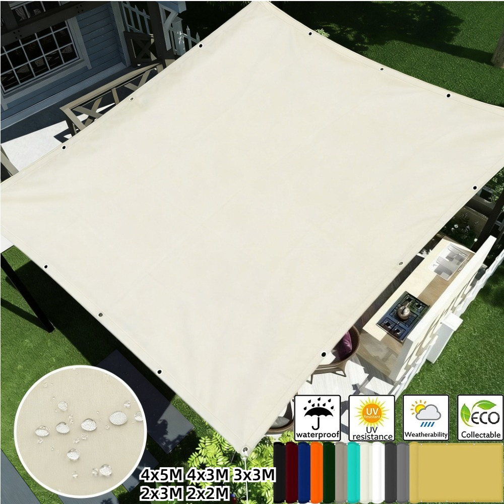 Waterproof Shade Sail with Gro - Sun Sail Shade avis et prix