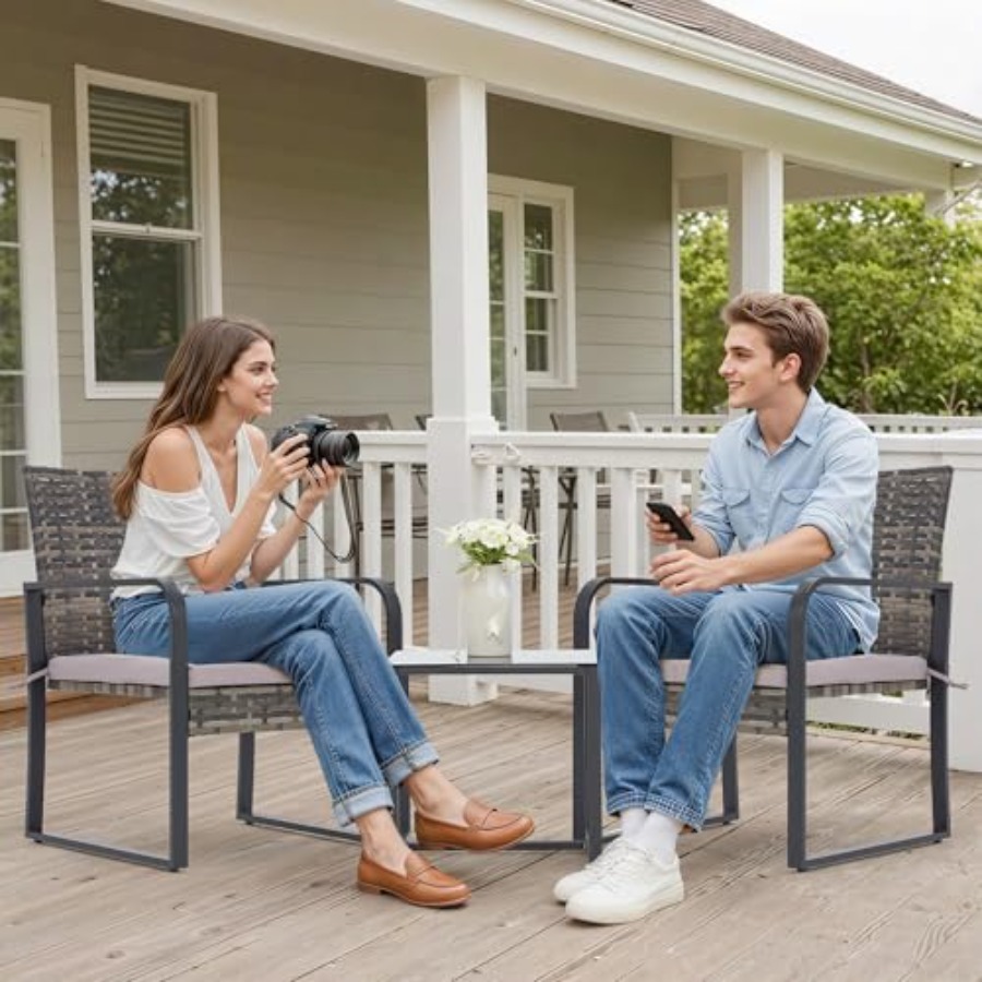 Bezseller 3 Piece Outdoor Pati - Outdoor Furniture In avis et prix