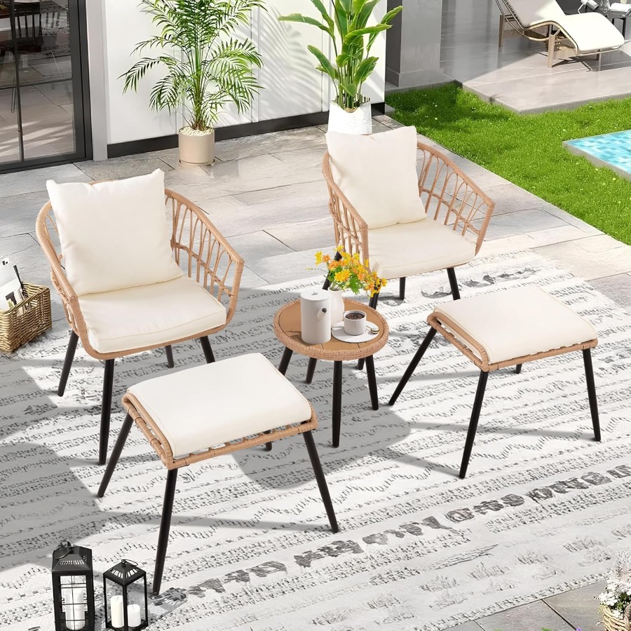 5 Piece Patio Furniture Set Ou - Outdoor Furniture In avis et prix