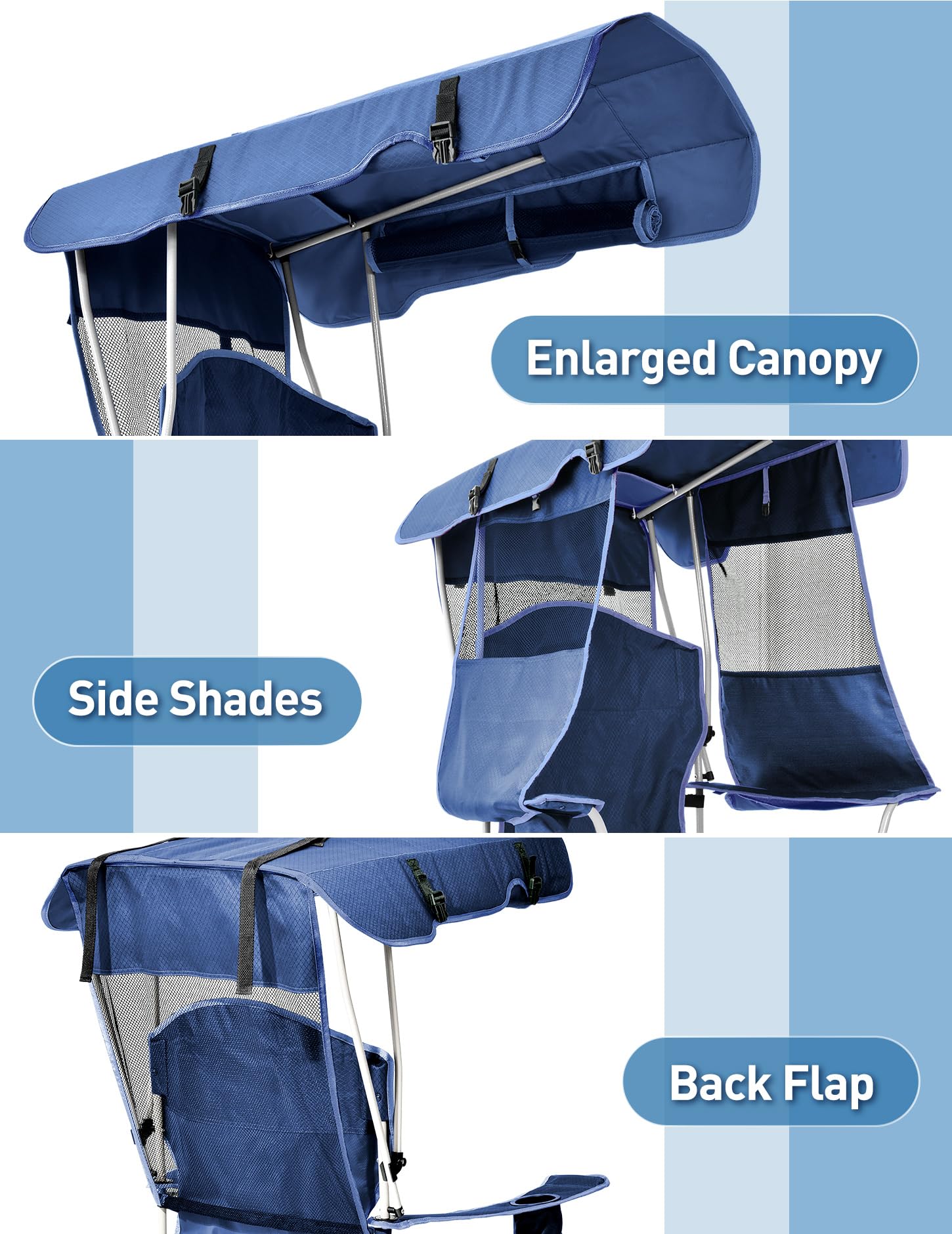Folding Camping Chair with Sha - Outdoor Furniture Cheap avis et prix