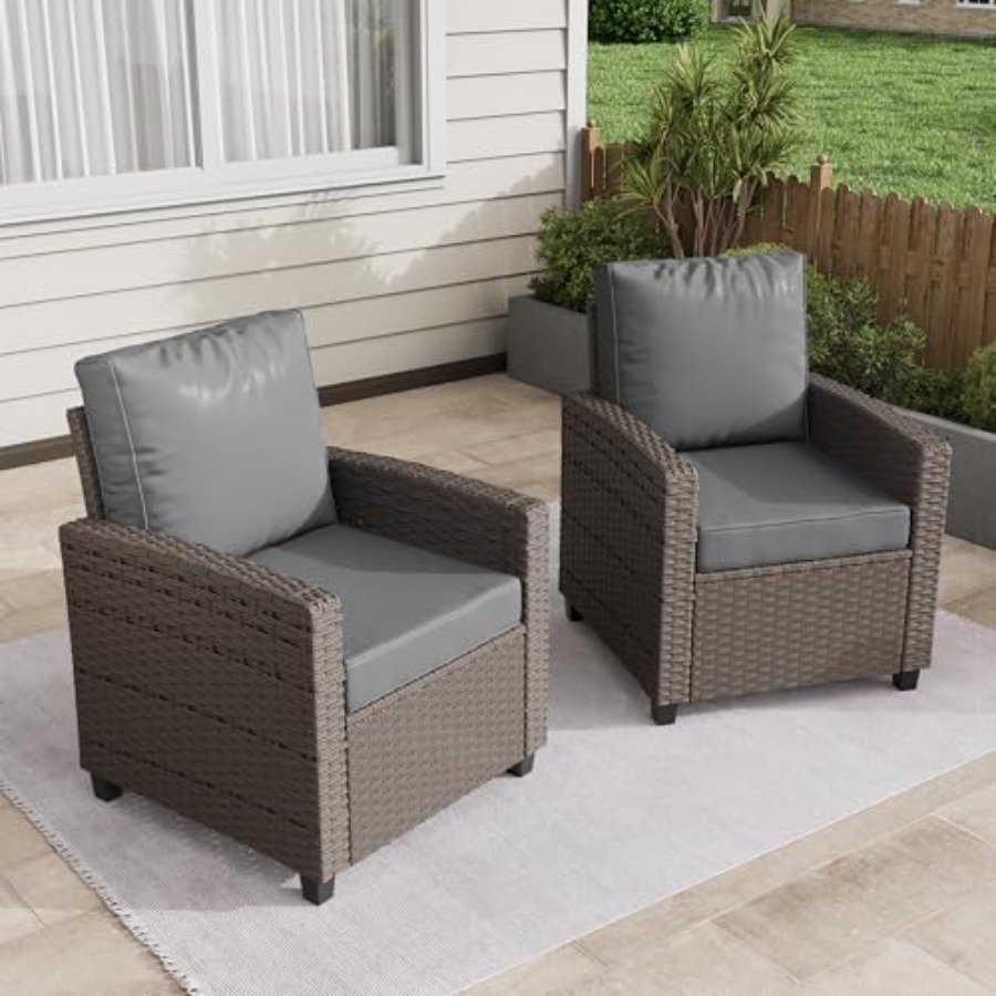 2 Pieces Patio Furniture Set O - Outdoor Furniture In avis et prix