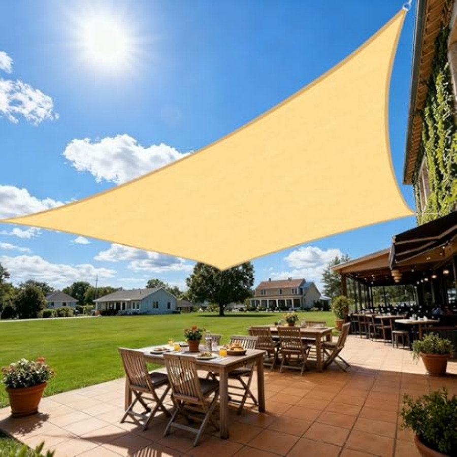 Sun Shade Sail, 12'X20' Sand R - Sun Sail Shade avis et prix