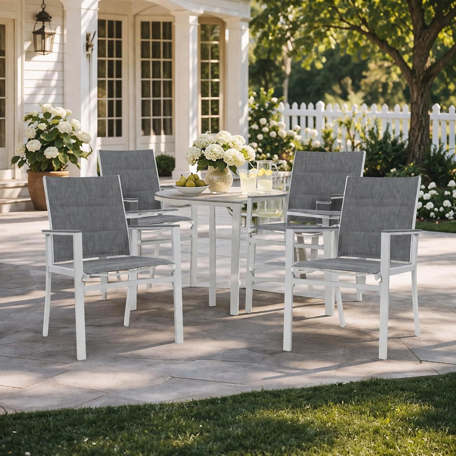 Aluminum Frame Padded Textilen - Outdoor Furniture Quick Dry avis et prix