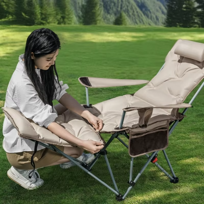 Folding Recliner Portable Camp - Outdoor Furniture Cheap avis et prix