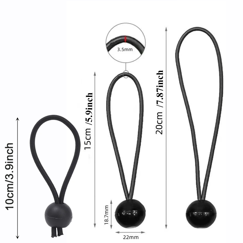 10Pcs Set of Elastic Ball Tent - Outdoor Furniture Rope avis et prix