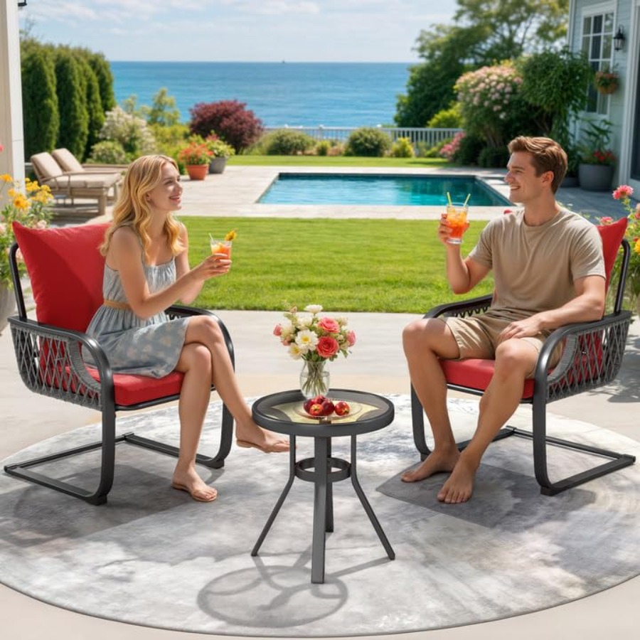 YITAHOME 3-Piece Outdoor Patio - Outdoor Furniture In avis et prix