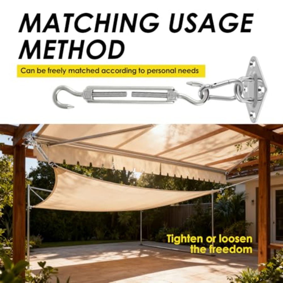 400Pcs Sun Shade Hardware Kit  - Sun Sail Shade avis et prix