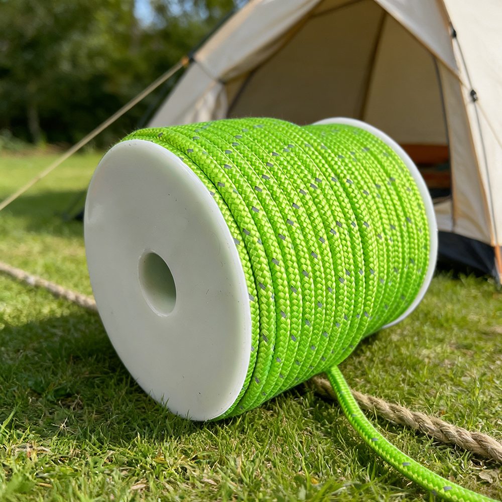 50M Reflective Tent Rope 4mm C - Outdoor Furniture Rope avis et prix
