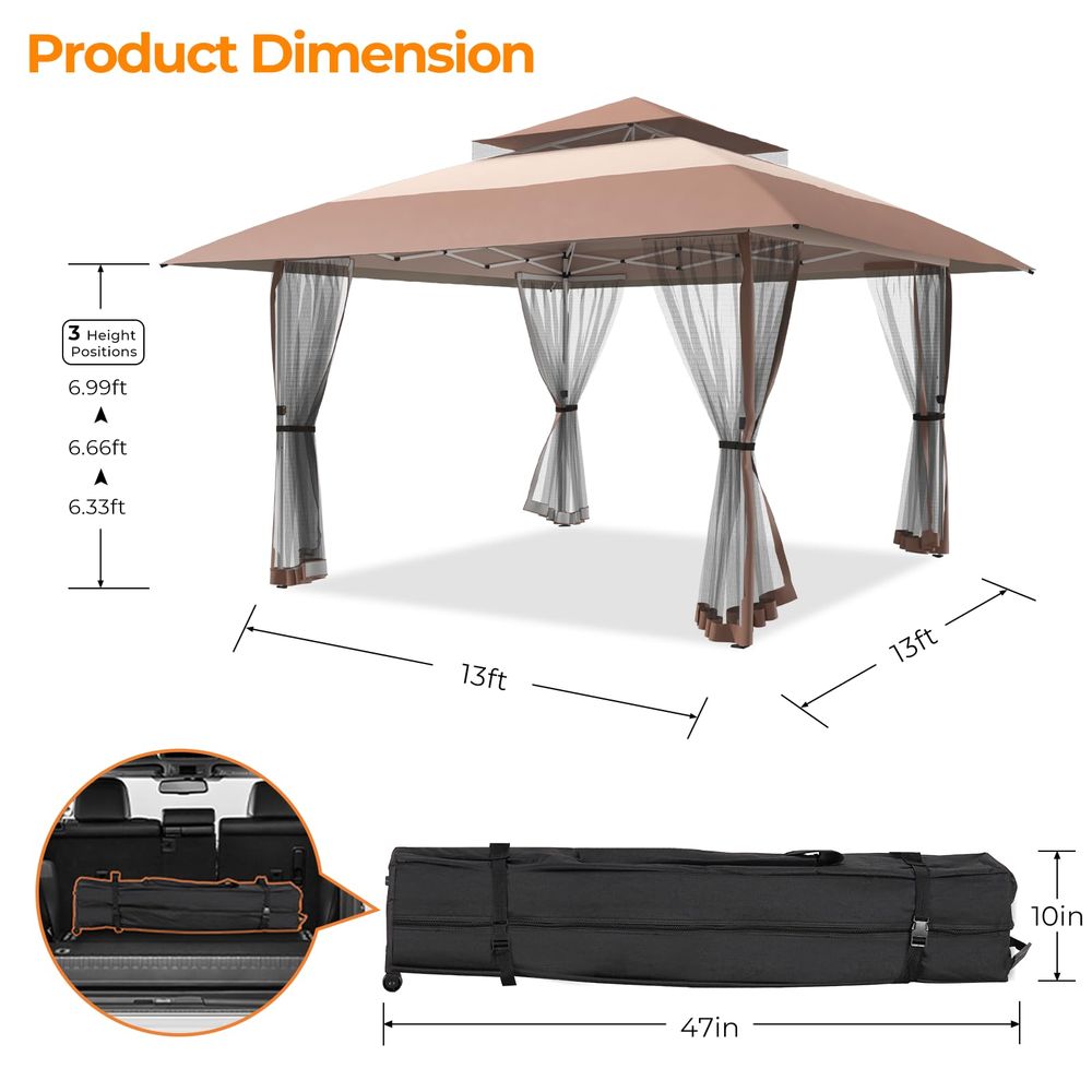 Pop Up Gazebo Outdoor Canopy S - Gazebo Pop Up avis et prix