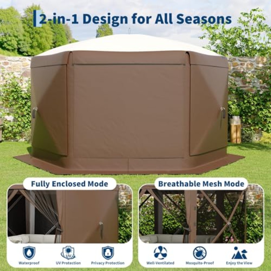 Pop-up Gazebo Screen Tent for  - Gazebo Pop Up avis et prix