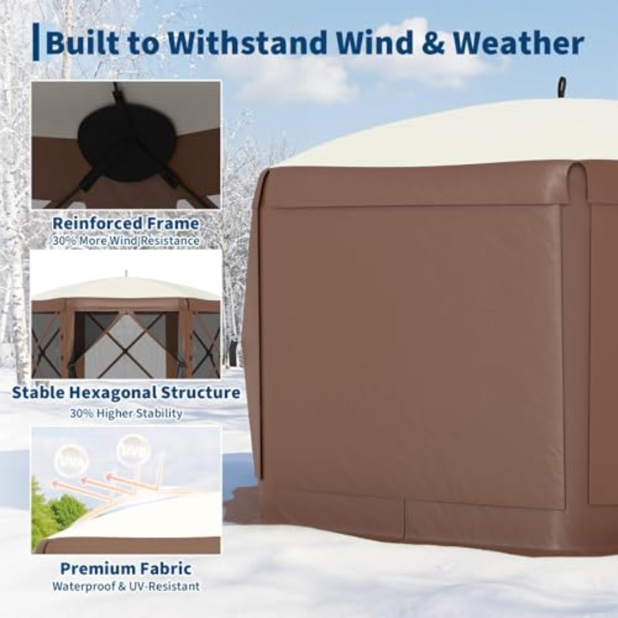 Pop-up Gazebo Screen Tent for  - Gazebo Pop Up avis et prix